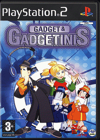 Gadget and the Gadgetinis PAL Playstation 2 PAL box art